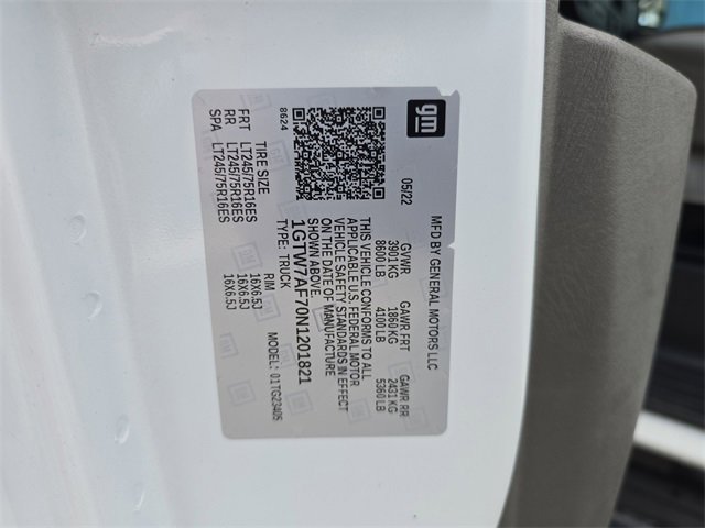 Certified 2022 GMC Savana 2500 w/ Driver Convenience Package image 26