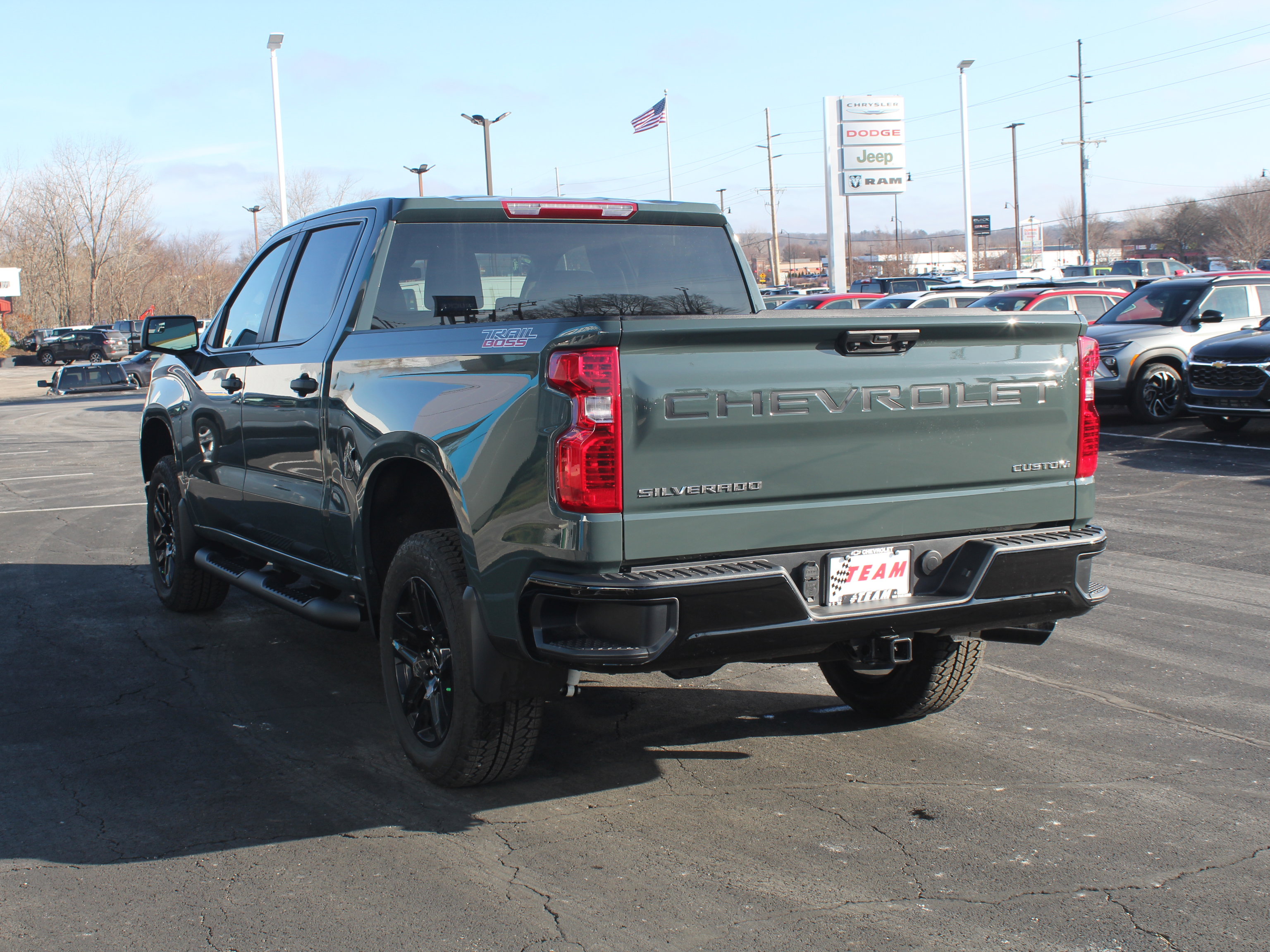 New 2026 Chevrolet Silverado 1500 Custom Trail Boss w/ Turbomax Blackout Package image 5