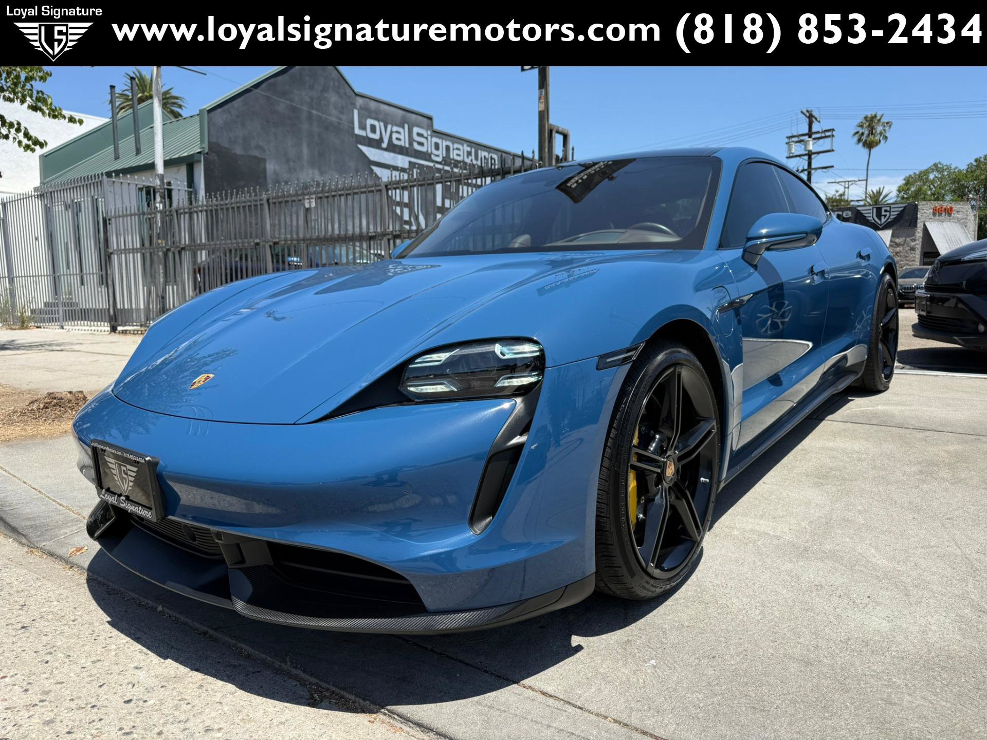 Used 2021 Porsche Taycan Turbo S AWD/4WD image 3