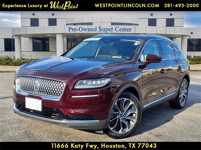Used 2021 Lincoln Nautilus Reserve w/ Equipment Group 201A
