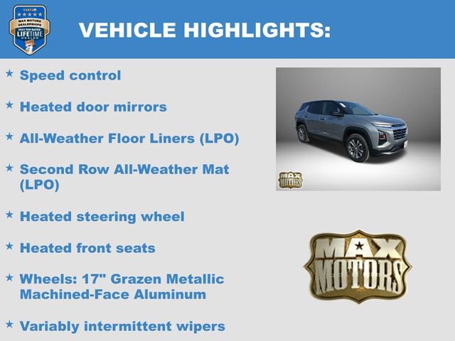 New 2026 Chevrolet Equinox LT w/ LPO, Floor Liner Package image 11