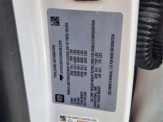 Used 2022 GMC Yukon SLT w/ SLT Premium Package image 31