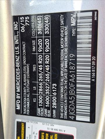 Used 2015 Mercedes-Benz ML 350 2WD image 17