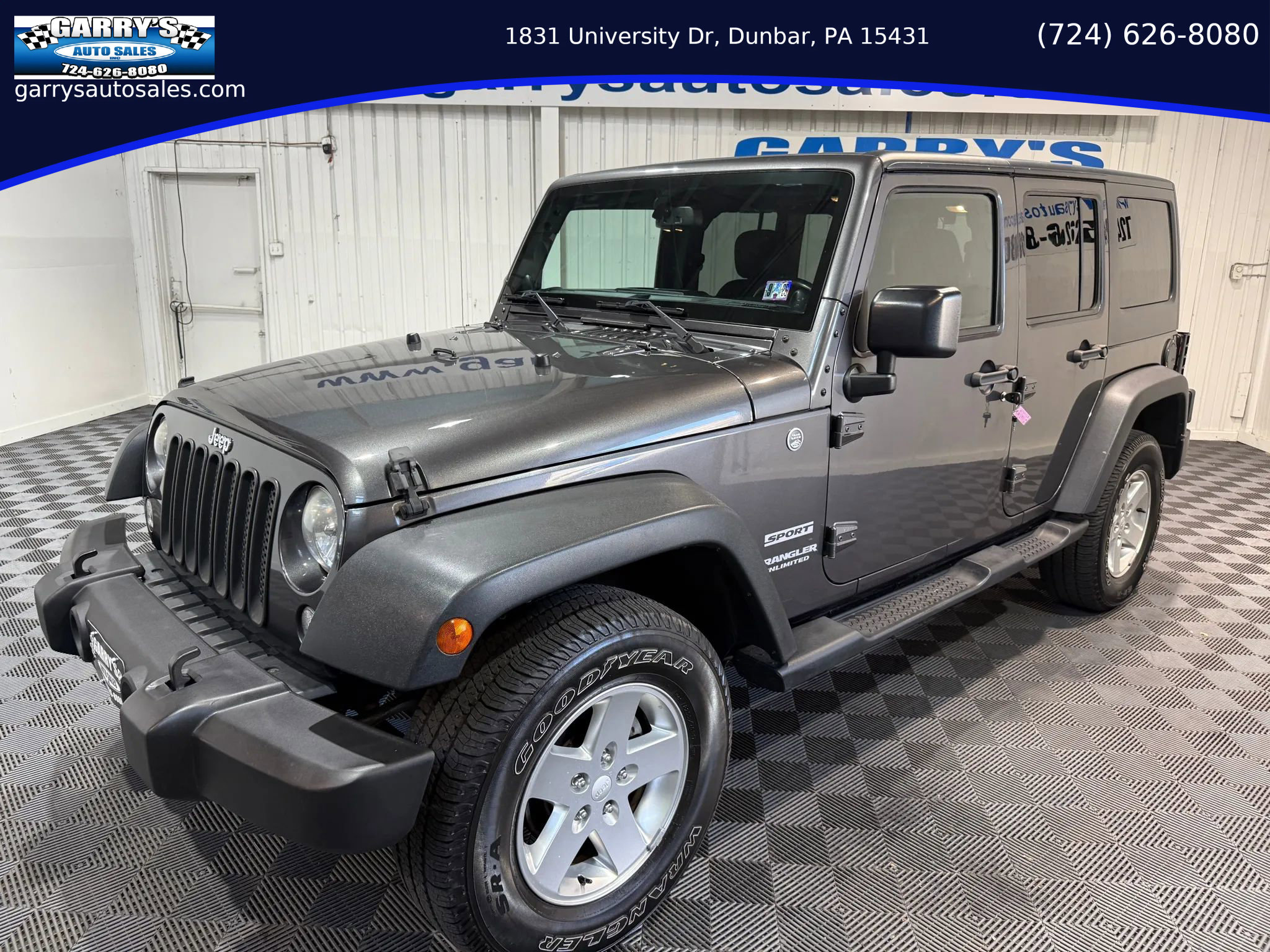 Used 2014 Jeep Wrangler Unlimited Sport w/ Quick Order Package 24S