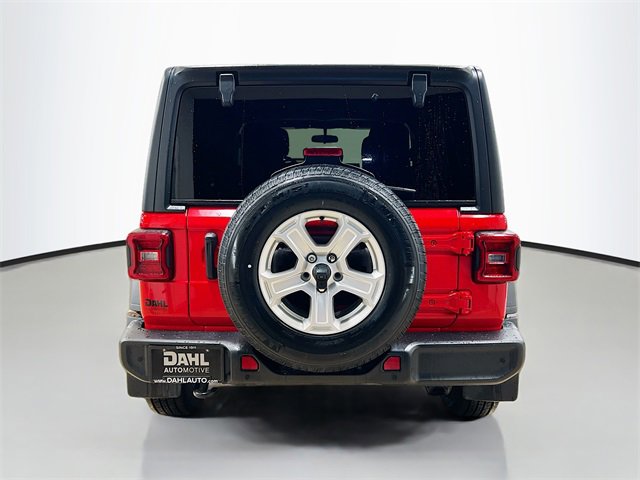 Used 2021 Jeep Wrangler Unlimited Sport image 4