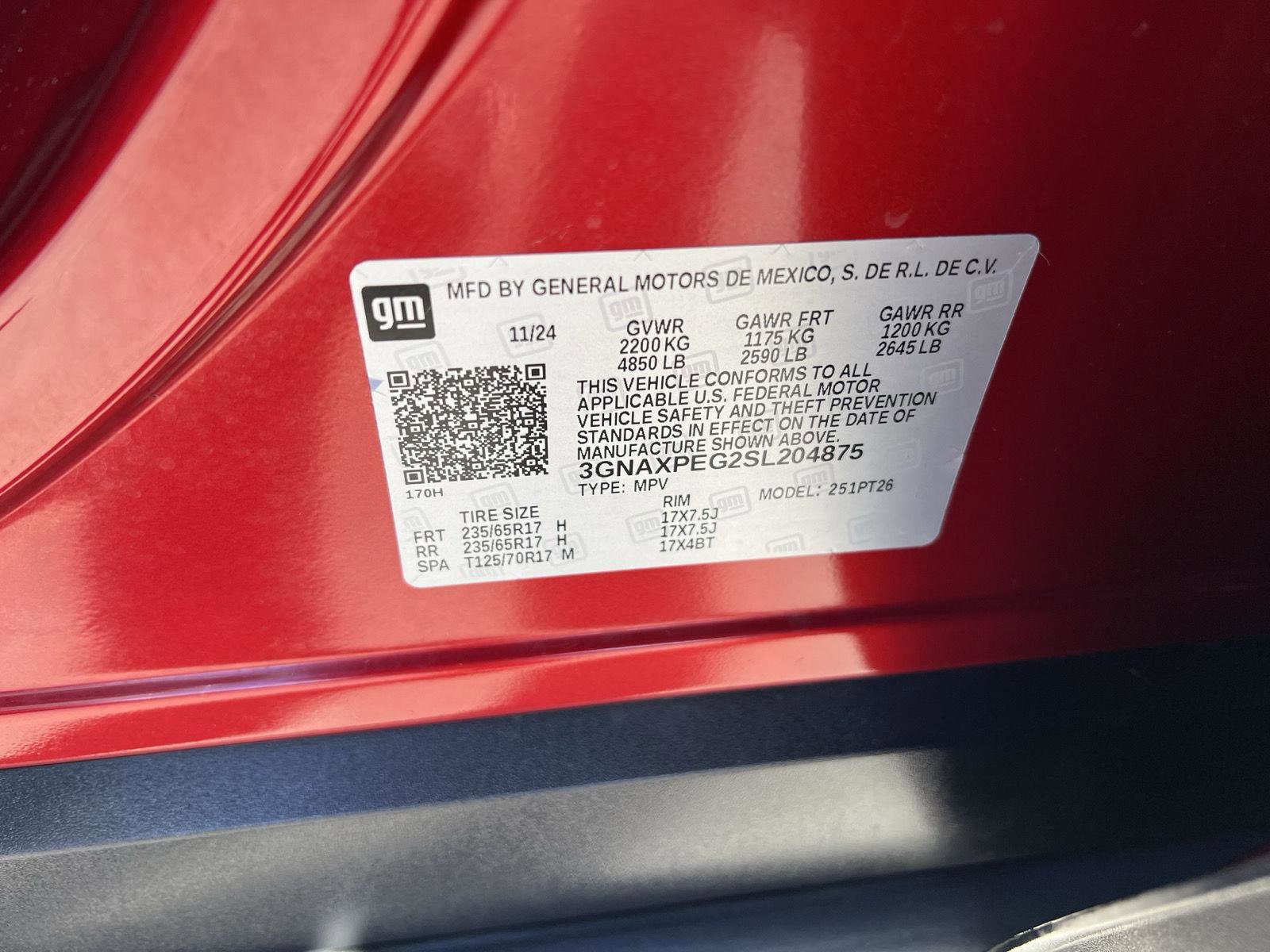 Used 2025 Chevrolet Equinox LT image 14