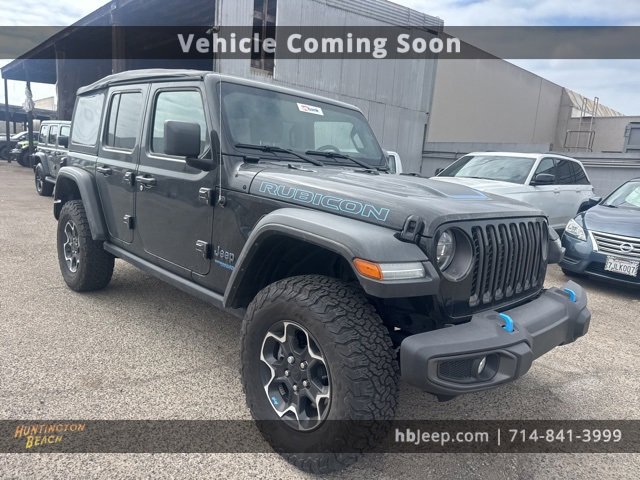 Used 2022 Jeep Wrangler Unlimited Rubicon 4xe w/ Cold Weather Group image 3