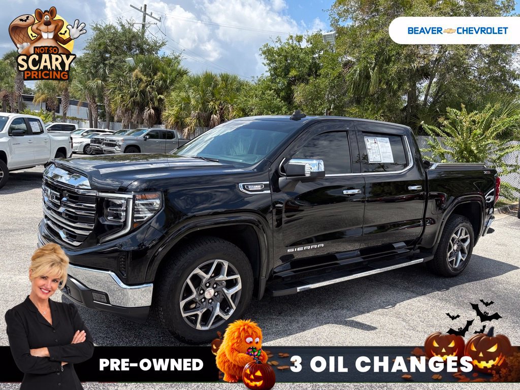 Used 2023 GMC Sierra 1500 SLT w/ SLT Premium Package AWD/4WD image 1