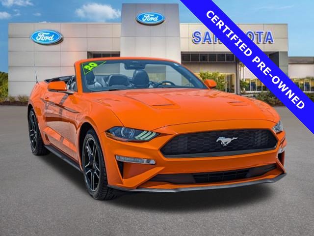 Certified 2020 Ford Mustang Premium w/ Ford Safe & Smart Package RWD image 1