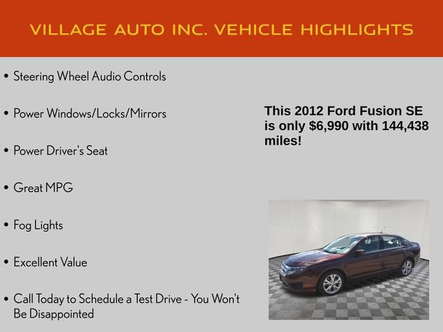 Used 2012 Ford Fusion SE FWD image 7