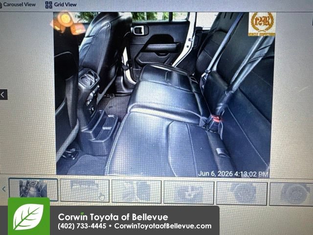 Used 2023 Jeep Wrangler Unlimited Sahara w/ Cold Weather Group AWD/4WD image 19