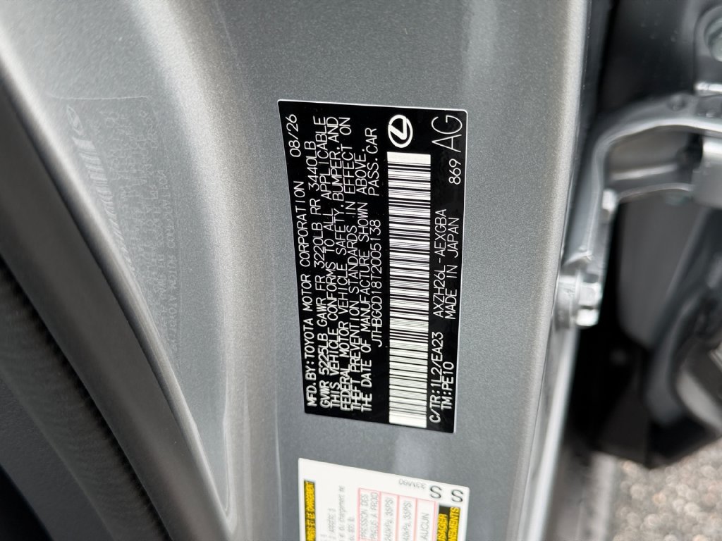 New 2026 Lexus ES 350h AWD image 26