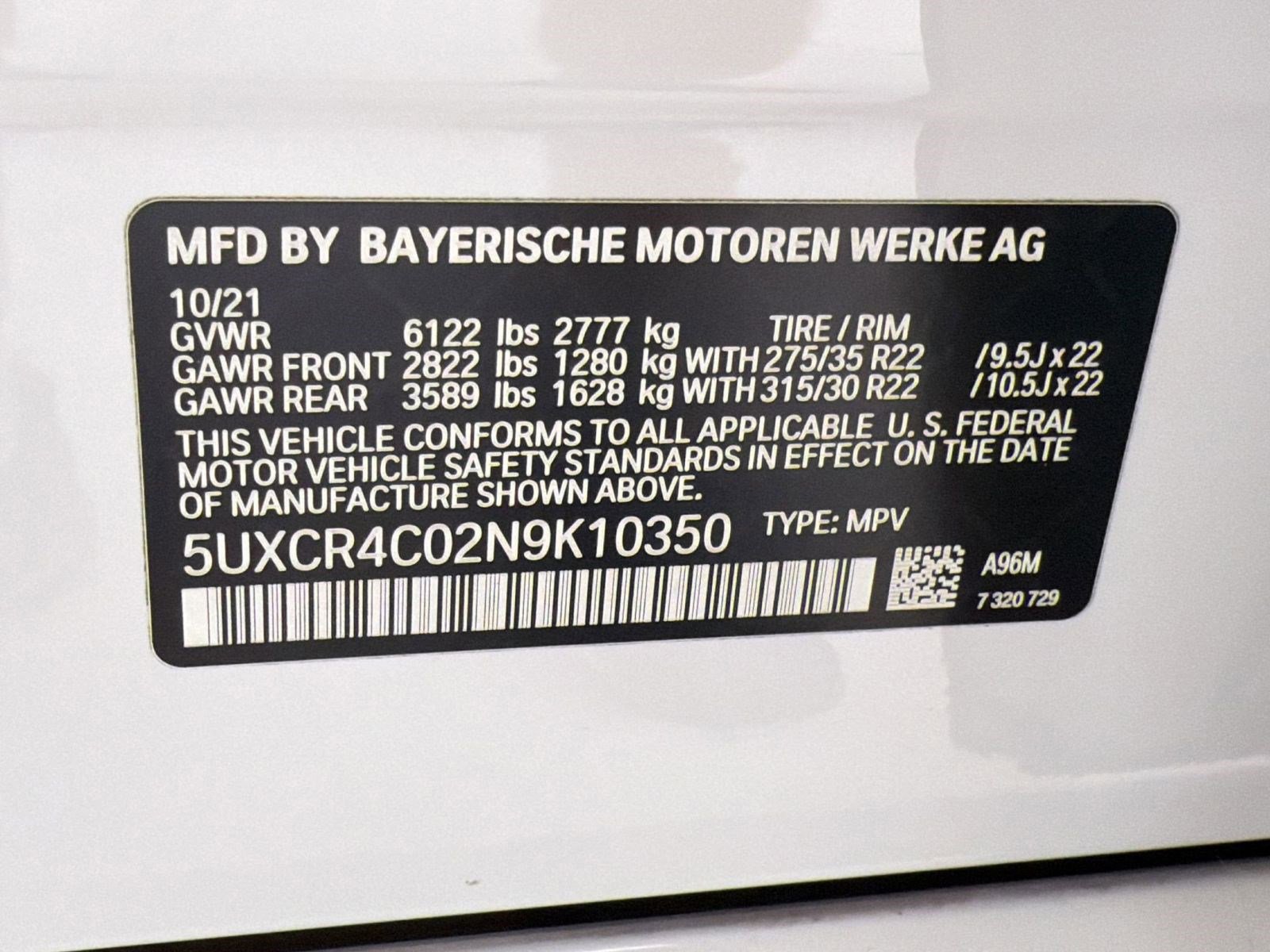 Used 2022 BMW X5 sDrive40i w/ M Sport Package RWD image 19