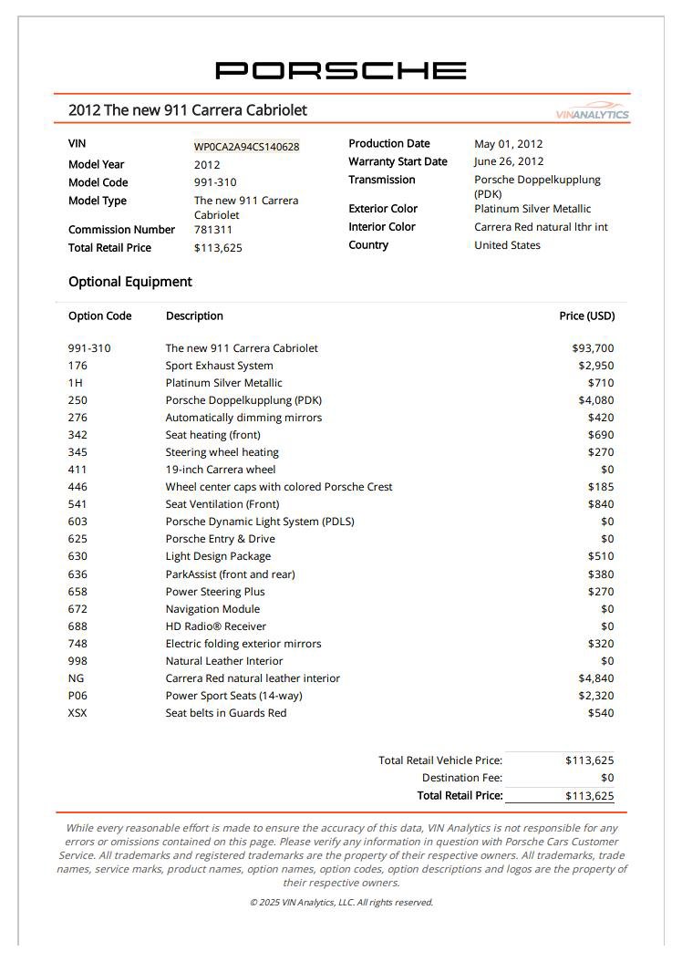 Used 2012 Porsche 911 Carrera image 30