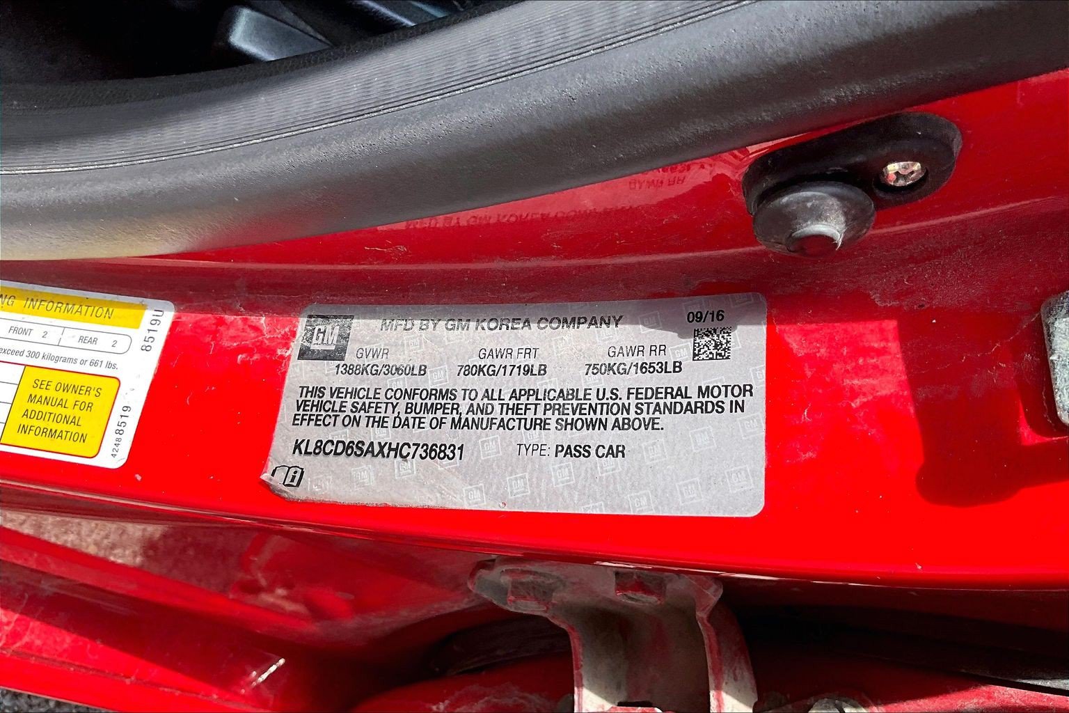 Used 2017 Chevrolet Spark LT FWD image 5