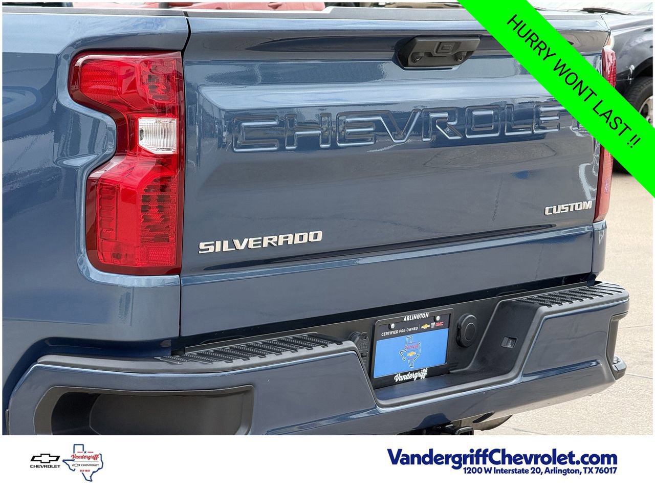 Certified 2024 Chevrolet Silverado 1500 Custom RWD image 6