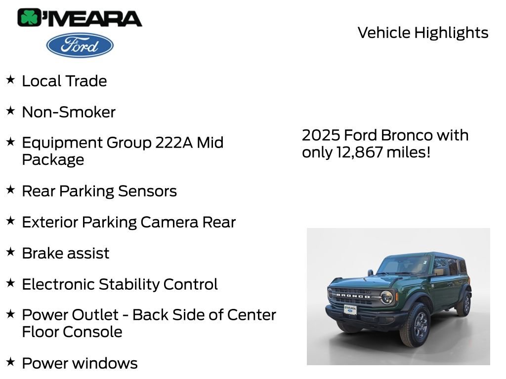 Used 2025 Ford Bronco Big Bend image 8