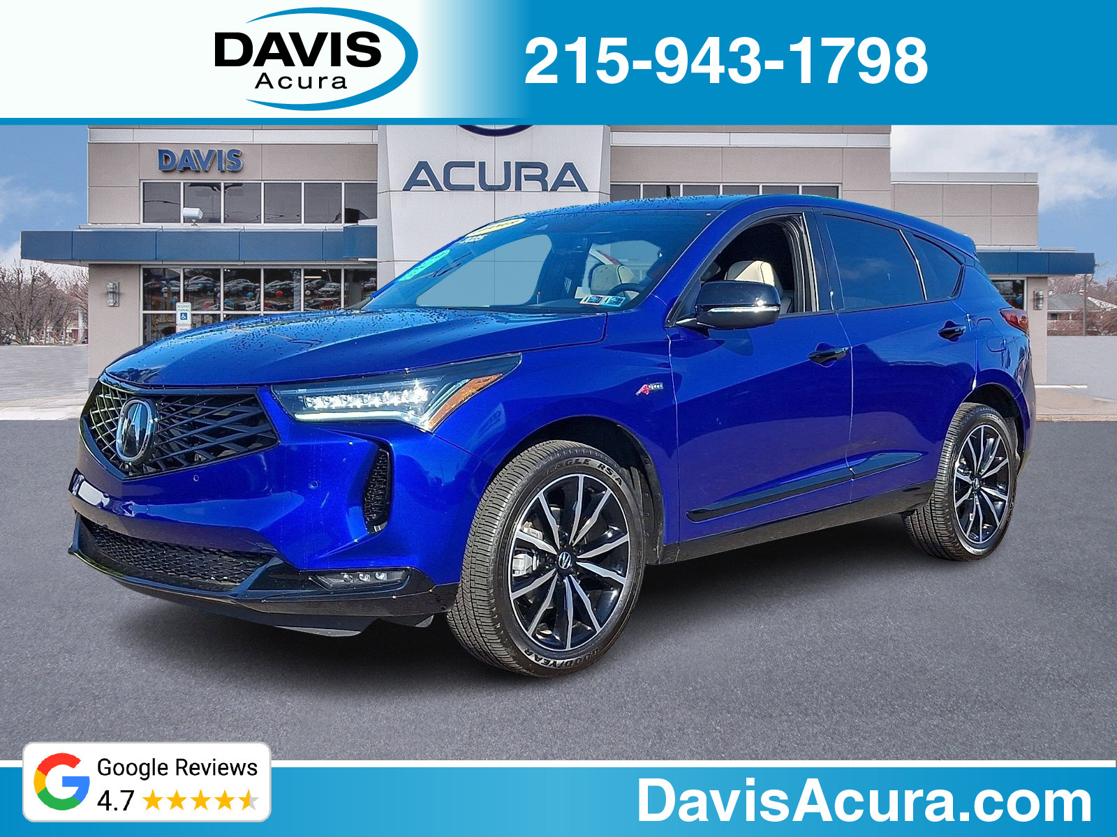 Certified 2025 Acura RDX A-Spec AWD/4WD image 1