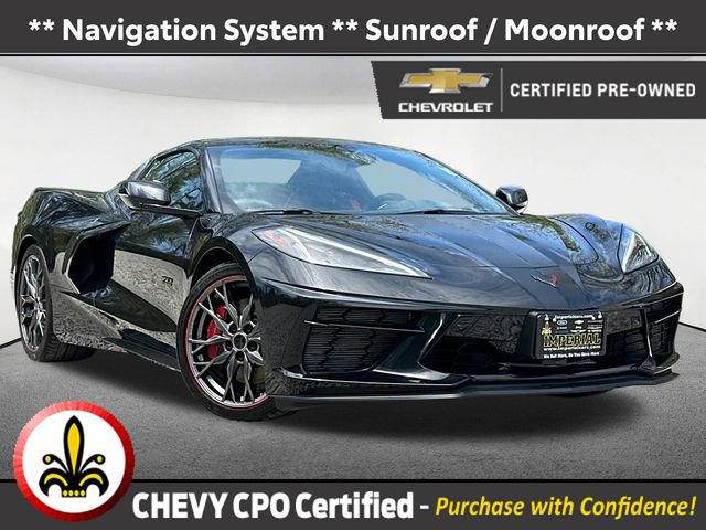 Certified 2023 Chevrolet Corvette Stingray Premium Conv w/ Z51 Performance Package RWD image 1