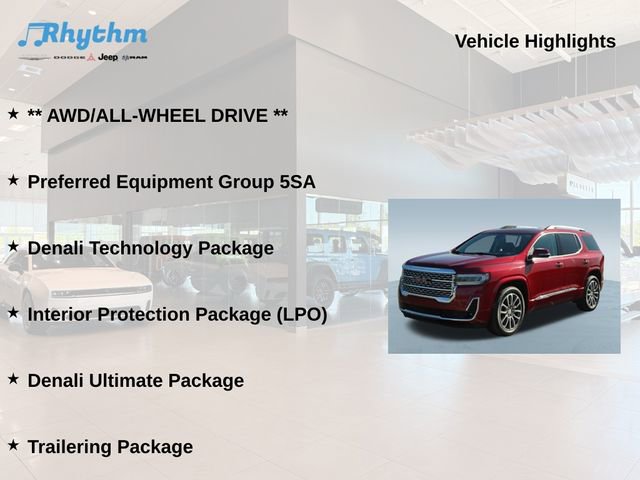 Used 2021 GMC Acadia Denali w/ Denali Ultimate Package image 5