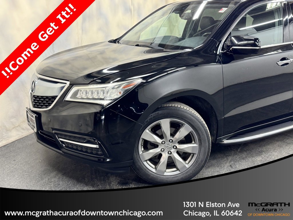Used 2015 Acura MDX 3.5L Advance Pkg w/Entertainme image 2