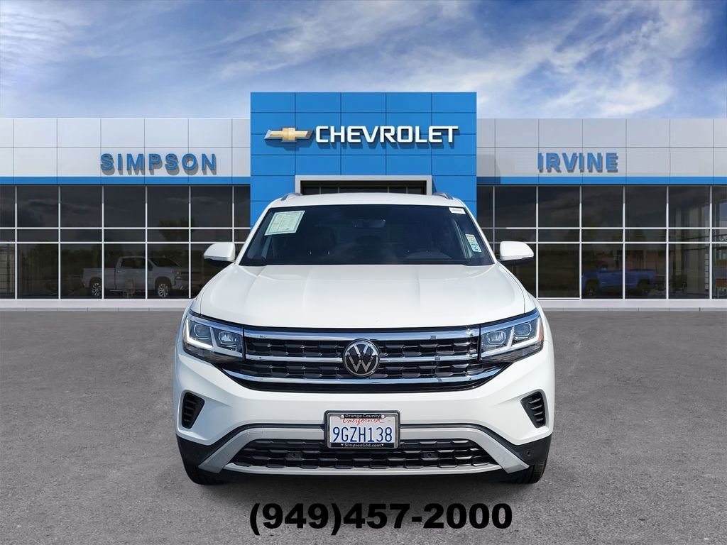 Used 2023 Volkswagen Atlas Cross Sport SE w/ Black Wheel Package image 3