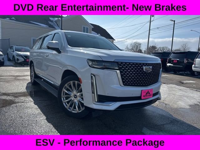 Used 2021 Cadillac Escalade ESV Premium Luxury w/ Driver Assist Tech Package image 1