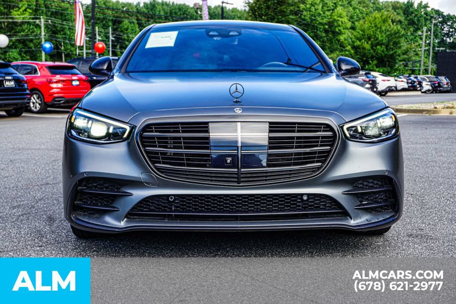 Used 2022 Mercedes-Benz S 580 4MATIC Sedan w/ AMG Line Package image 9