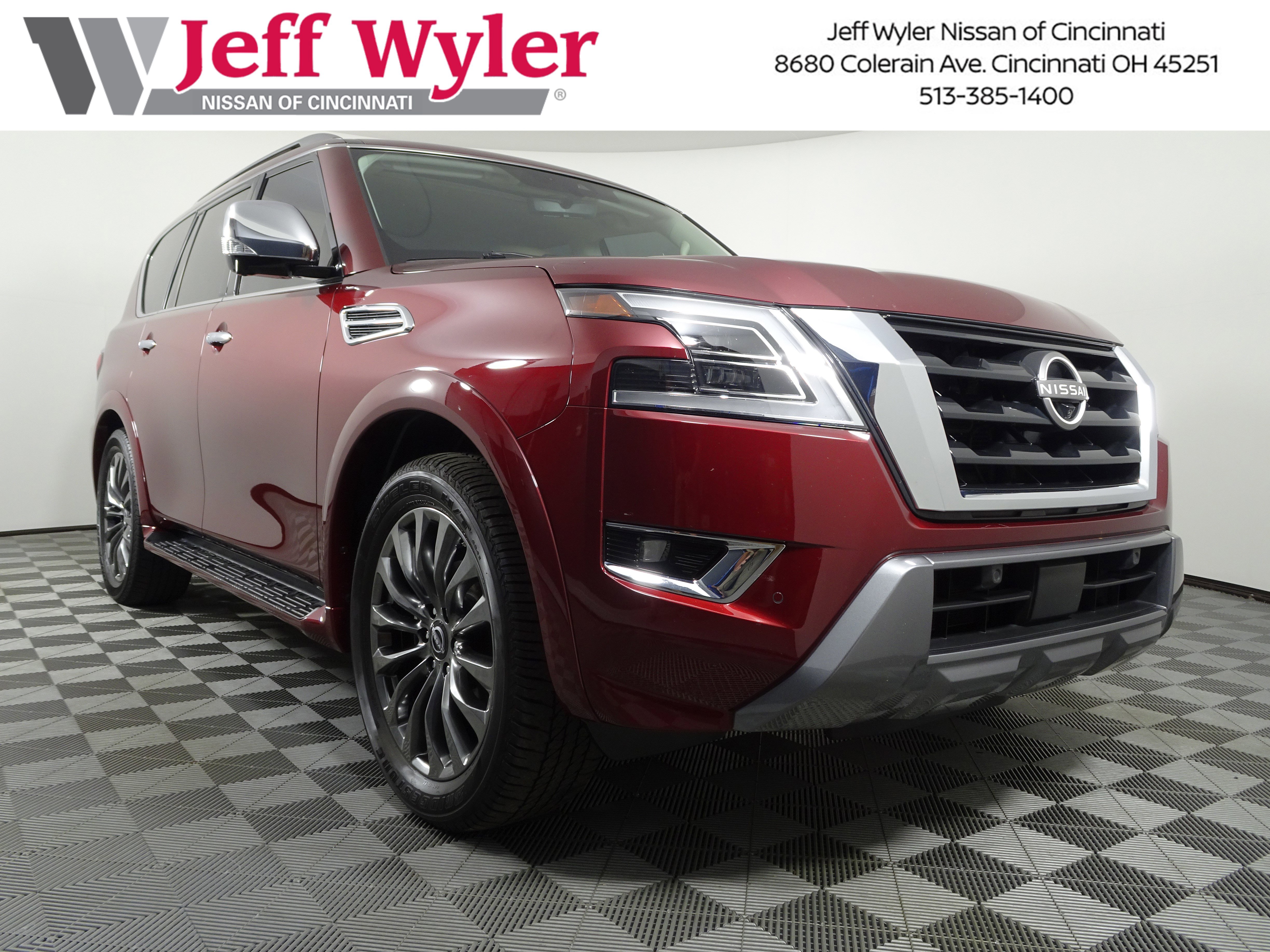 Used 2023 Nissan Armada Platinum w/ Captain's Chairs Package
