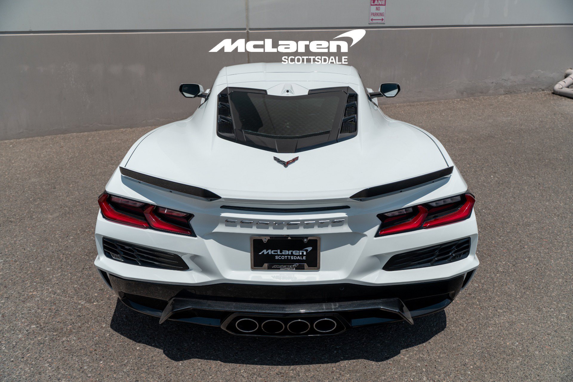 Used 2024 Chevrolet Corvette Z06 w/ Chrome Exterior Badge Package RWD image 28