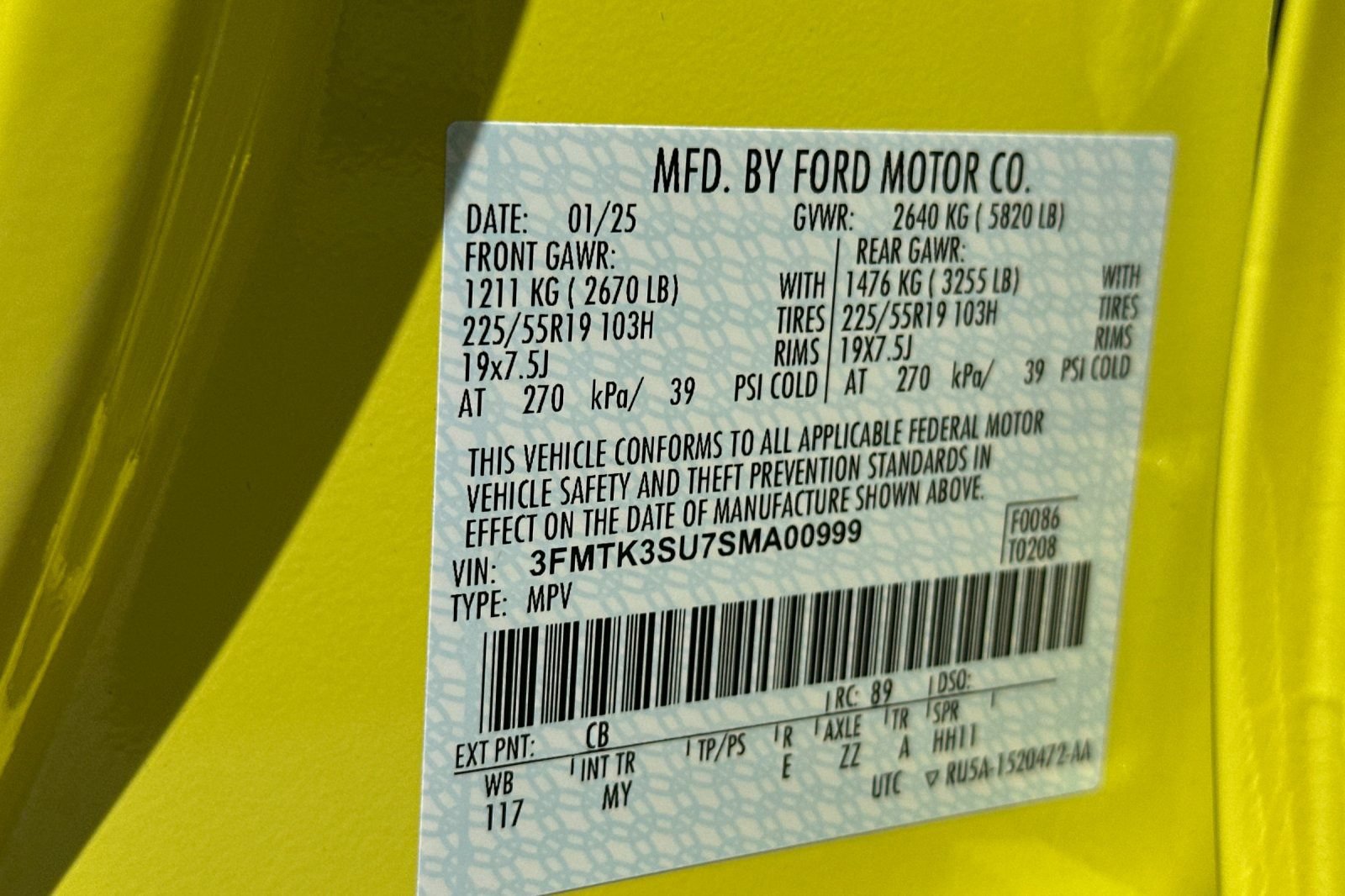 Certified 2025 Ford Mustang Mach-E Premium AWD/4WD image 30