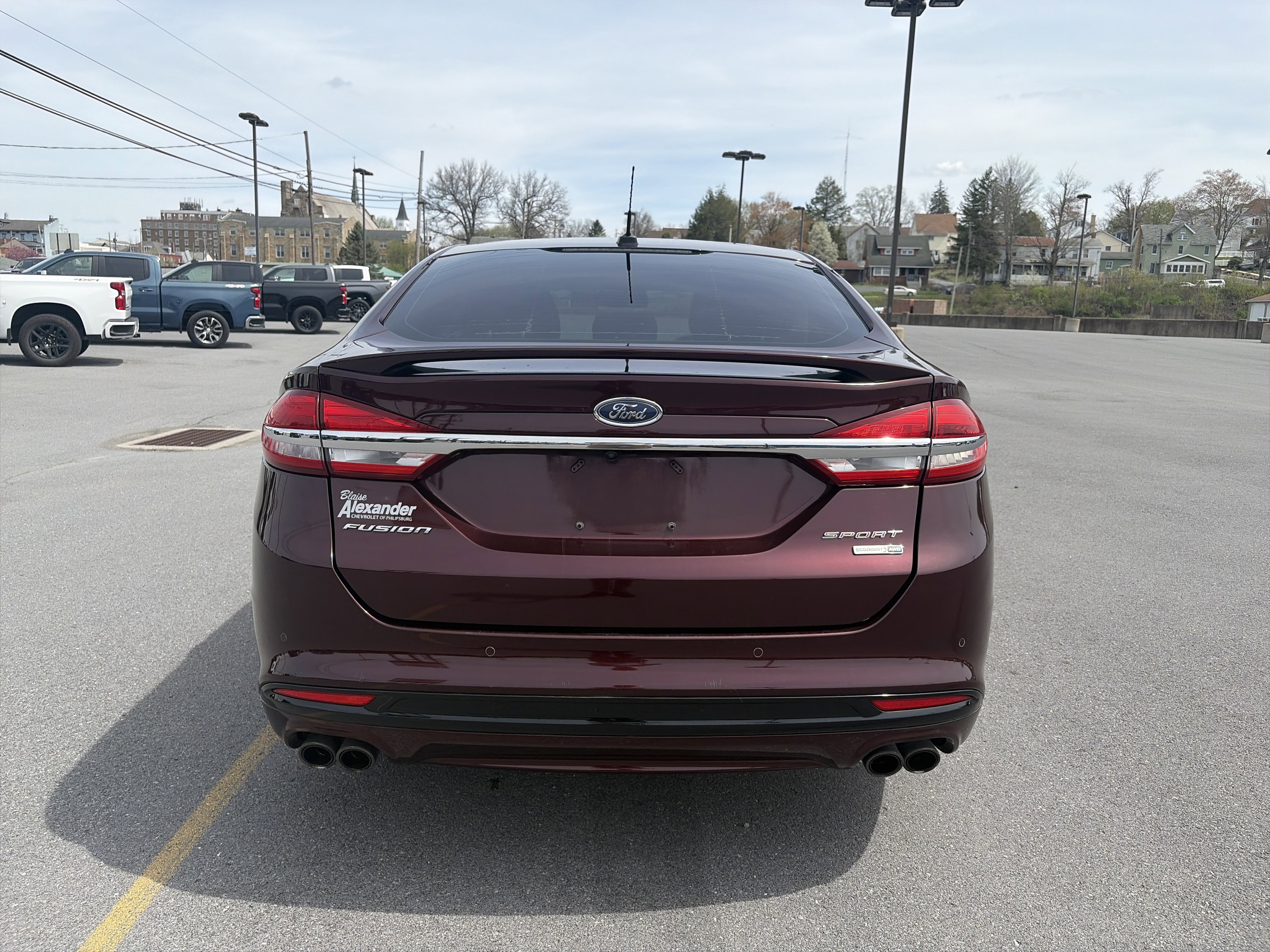 Used 2017 Ford Fusion Sport w/ Equipment Group 401A image 4
