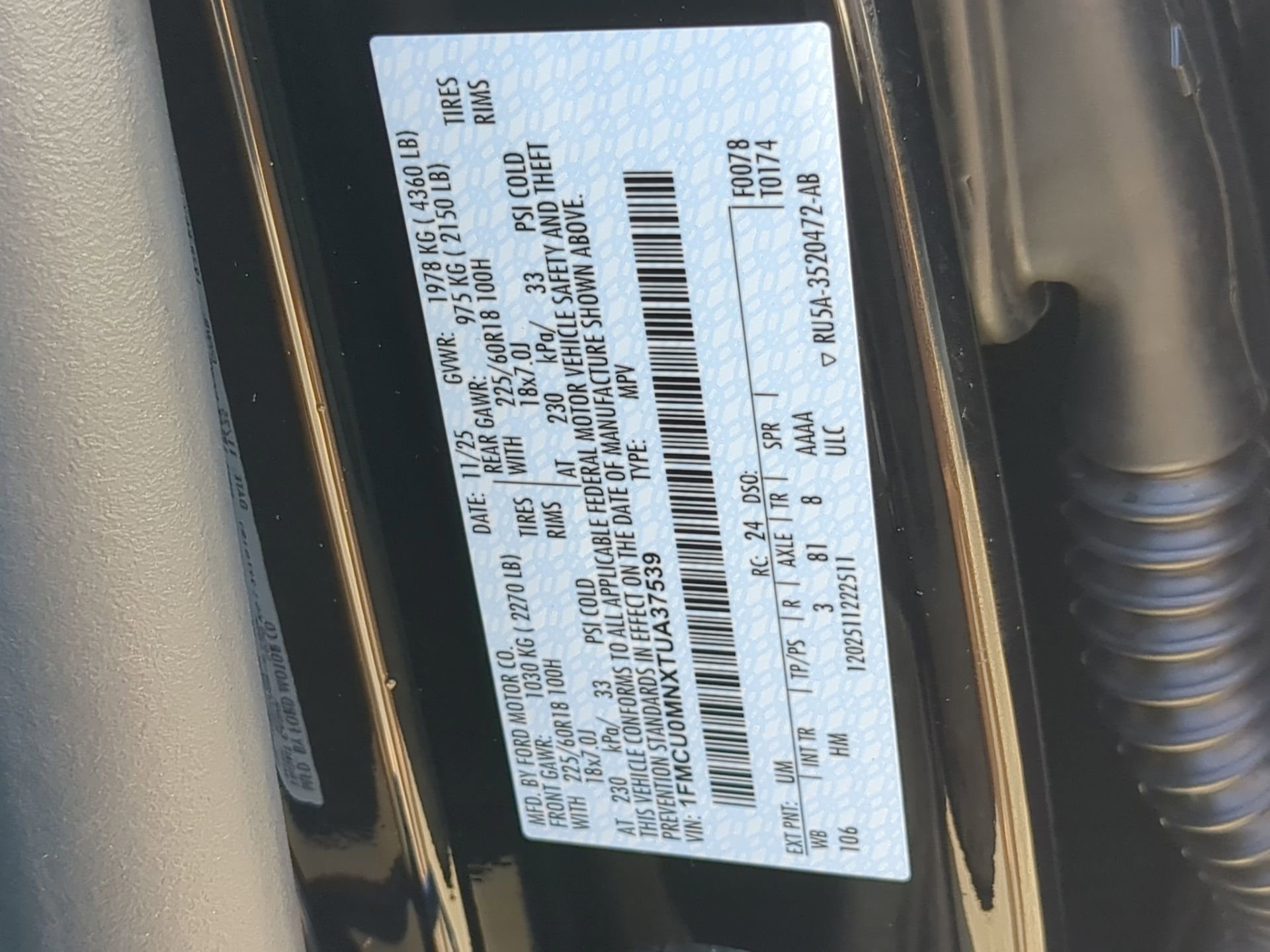 New 2026 Ford Escape ST-Line FWD image 64