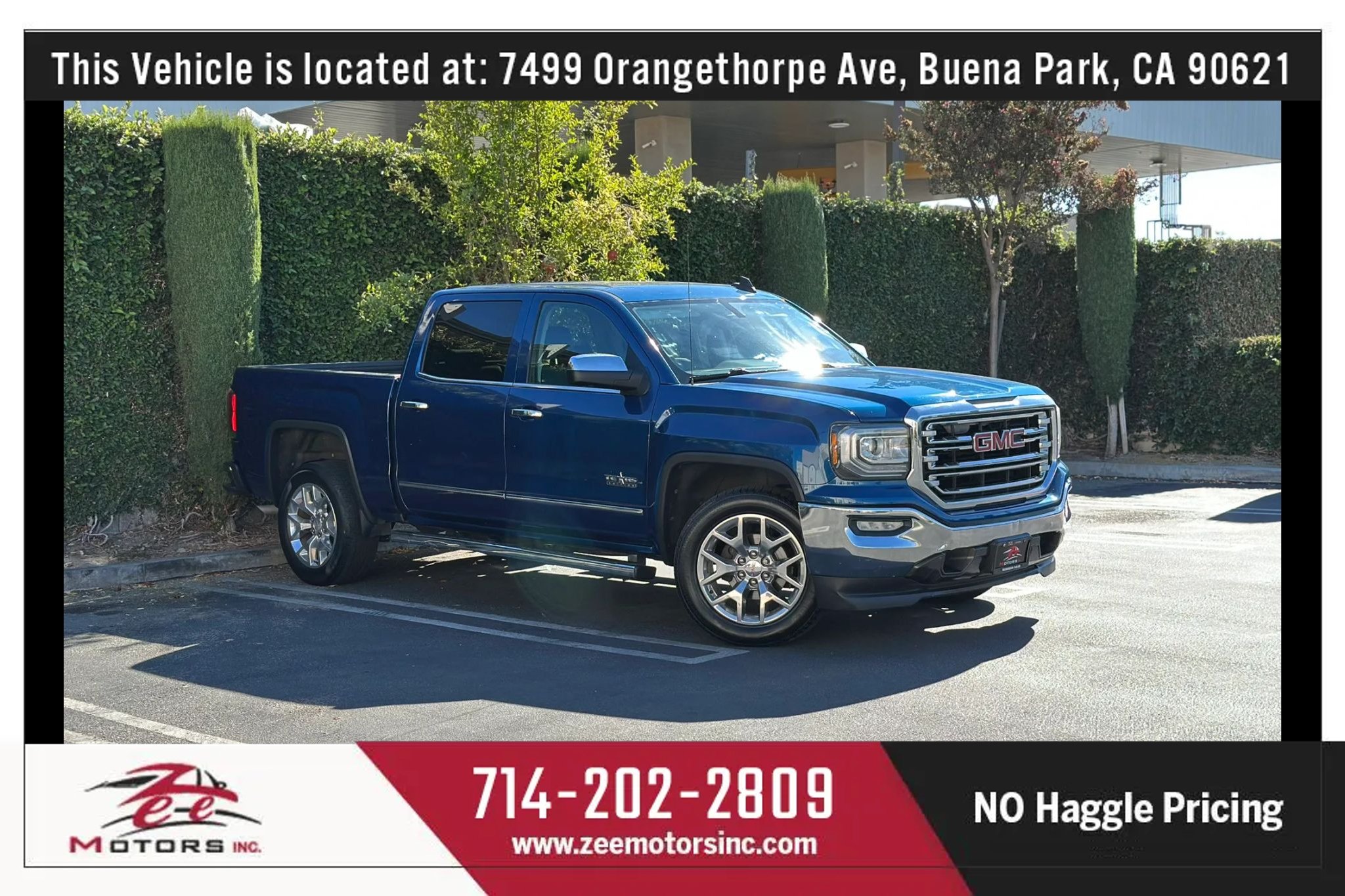 Used 2017 GMC Sierra 1500 SLT w/ Texas SLT Premium Package RWD image 2