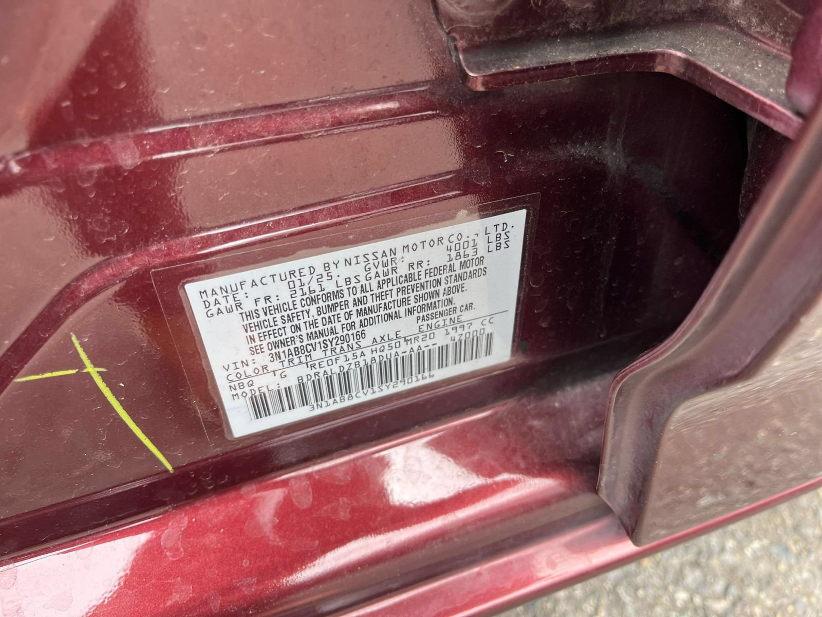 Used 2025 Nissan Sentra SV FWD image 24