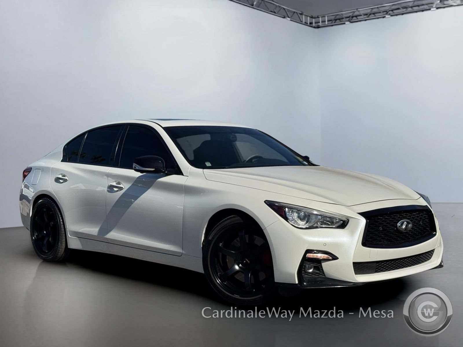 Used 2023 INFINITI Q50 Red Sport 400 RWD image 2