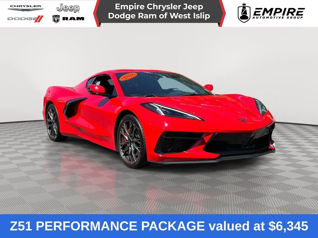 Used 2024 Chevrolet Corvette Stingray Premium Cpe w/ Z51 Performance Package