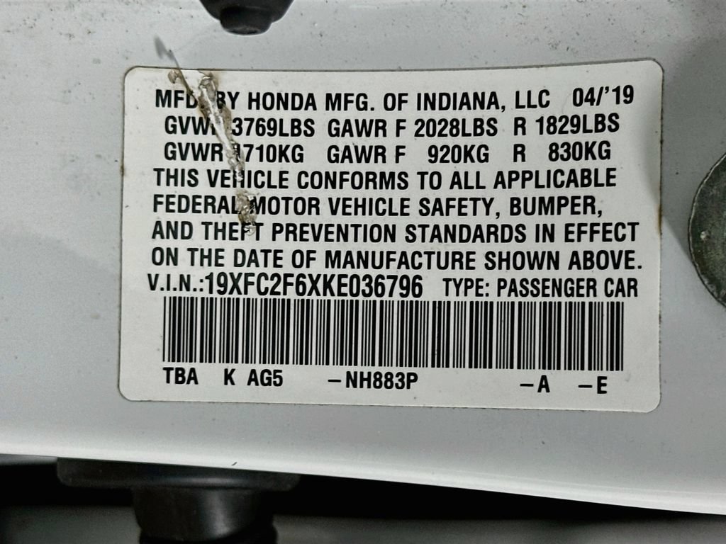 Used 2019 Honda Civic LX image 35