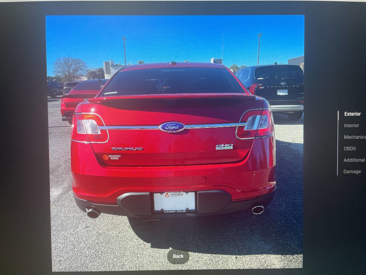 Used 2012 Ford Taurus SHO image 3