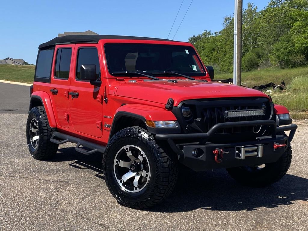 Used 2021 Jeep Wrangler Unlimited Sahara AWD/4WD image 1
