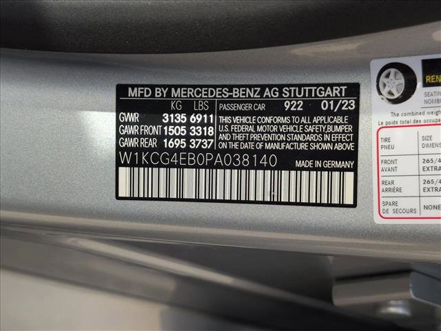 Certified 2023 Mercedes-Benz EQS 580 4MATIC Sedan image 25