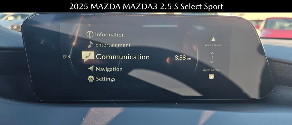 New 2025 MAZDA MAZDA3 s Sport image 30