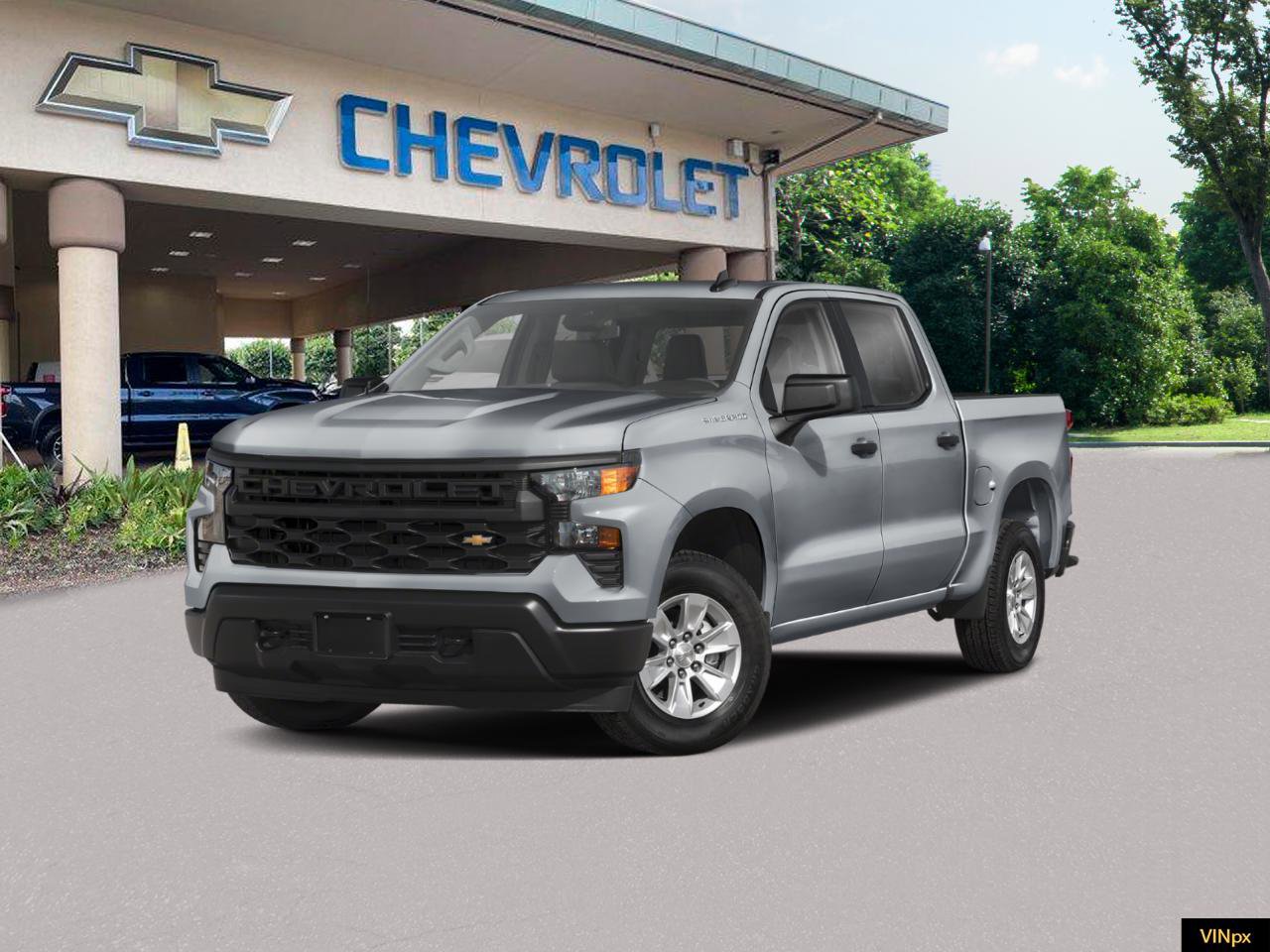 New 2026 Chevrolet Silverado 1500 Custom w/ Turbomax Blackout Package