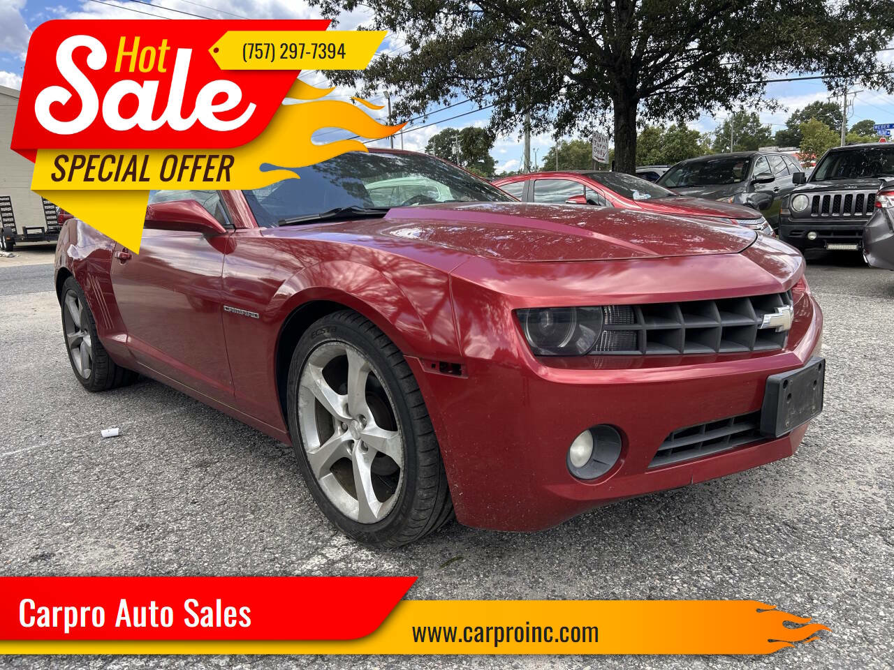 Used 2013 Chevrolet Camaro LT w/ RS Package