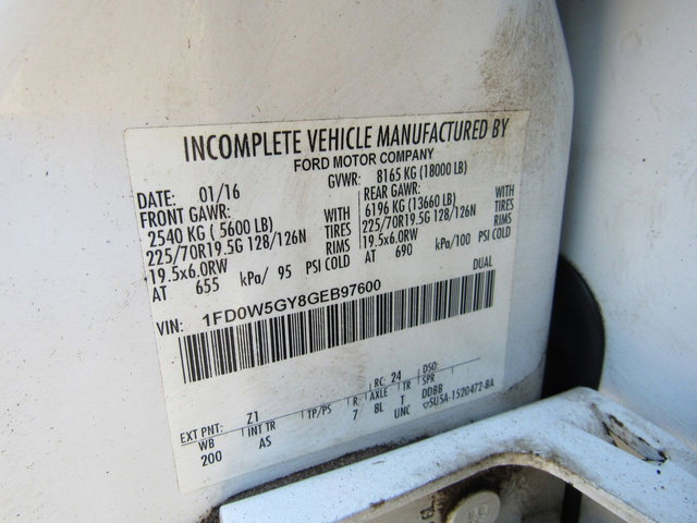 Used 2016 Ford F550 2WD Crew Cab Super Duty image 33