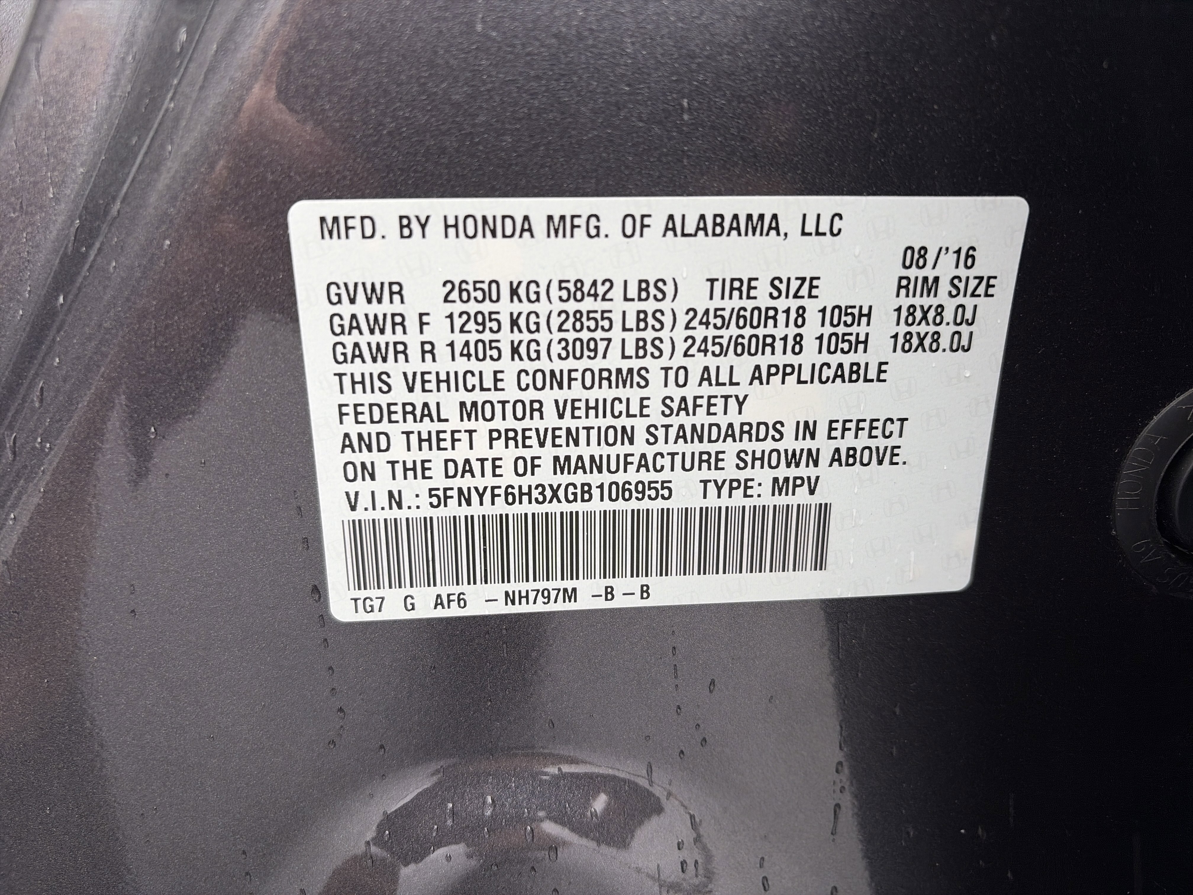 Used 2016 Honda Pilot EX image 31