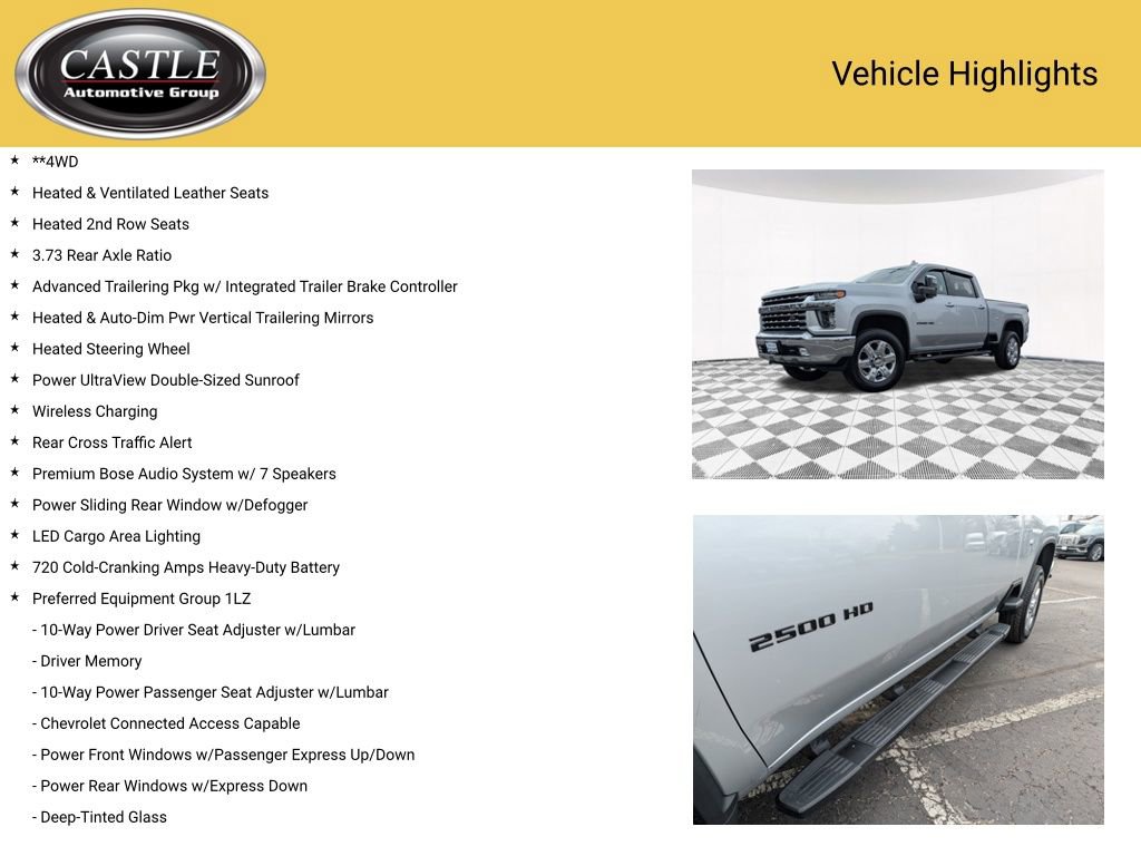 Used 2020 Chevrolet Silverado 2500 LTZ w/ LTZ Plus Package image 4