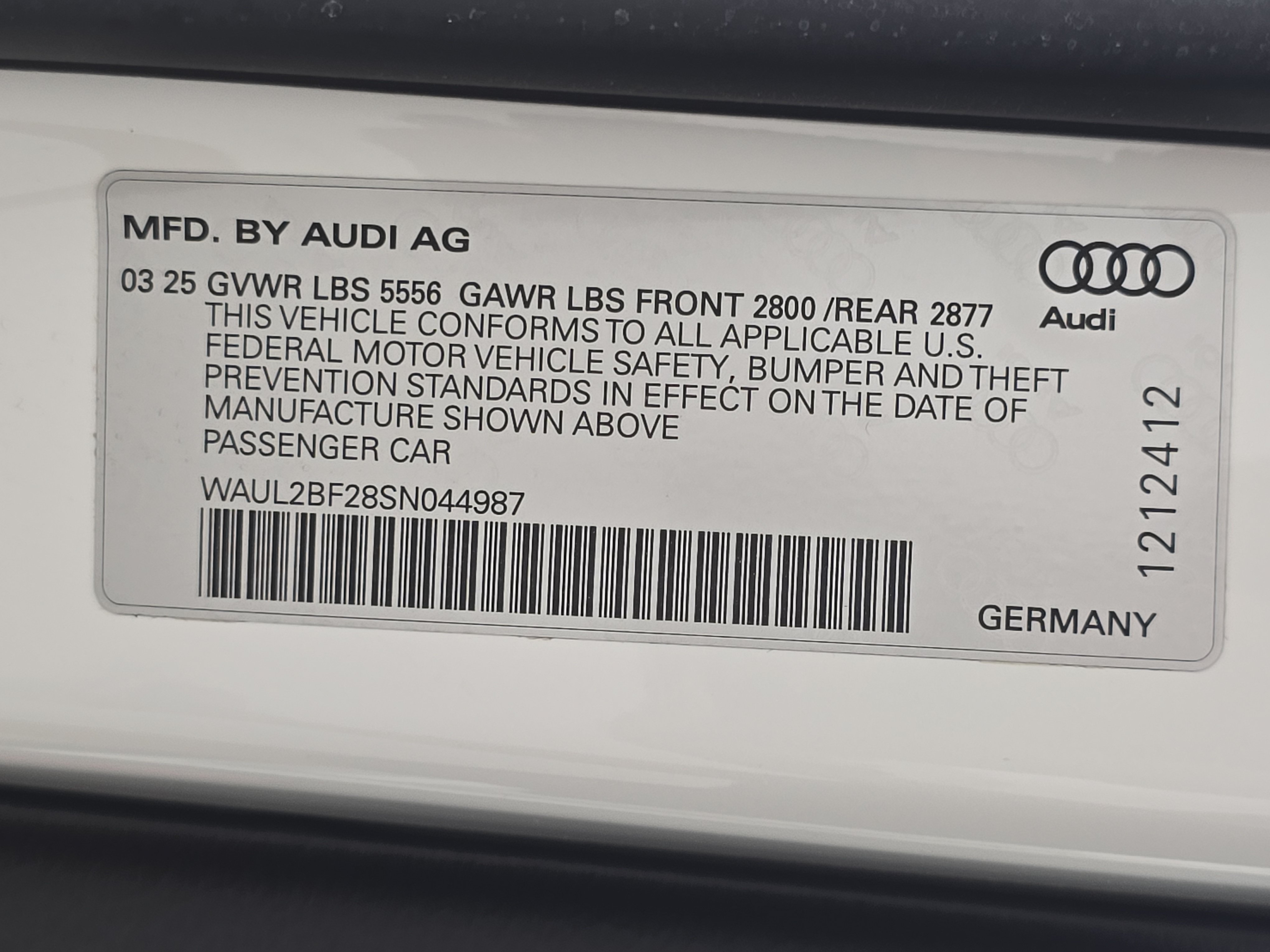 Used 2025 Audi A6 Premium Plus w/ Premium Plus Package AWD/4WD image 36