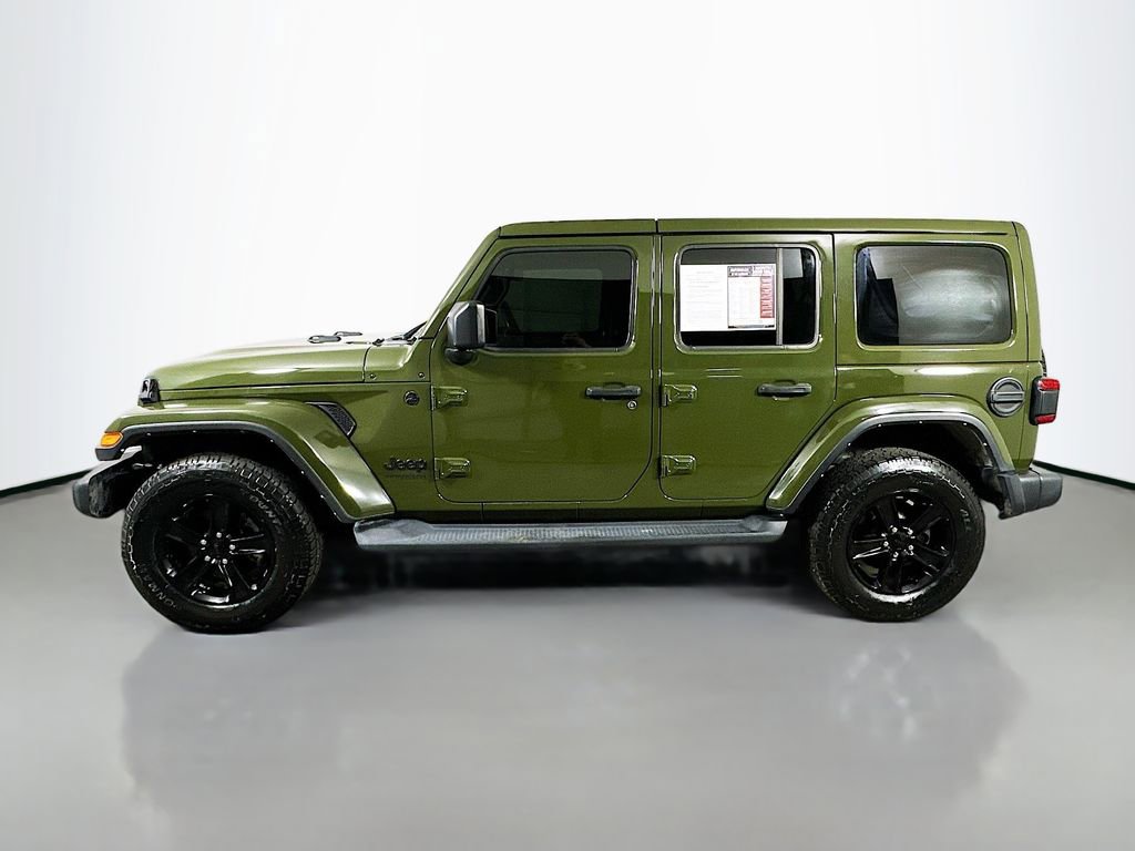 Used 2021 Jeep Wrangler Unlimited Sahara AWD/4WD image 5
