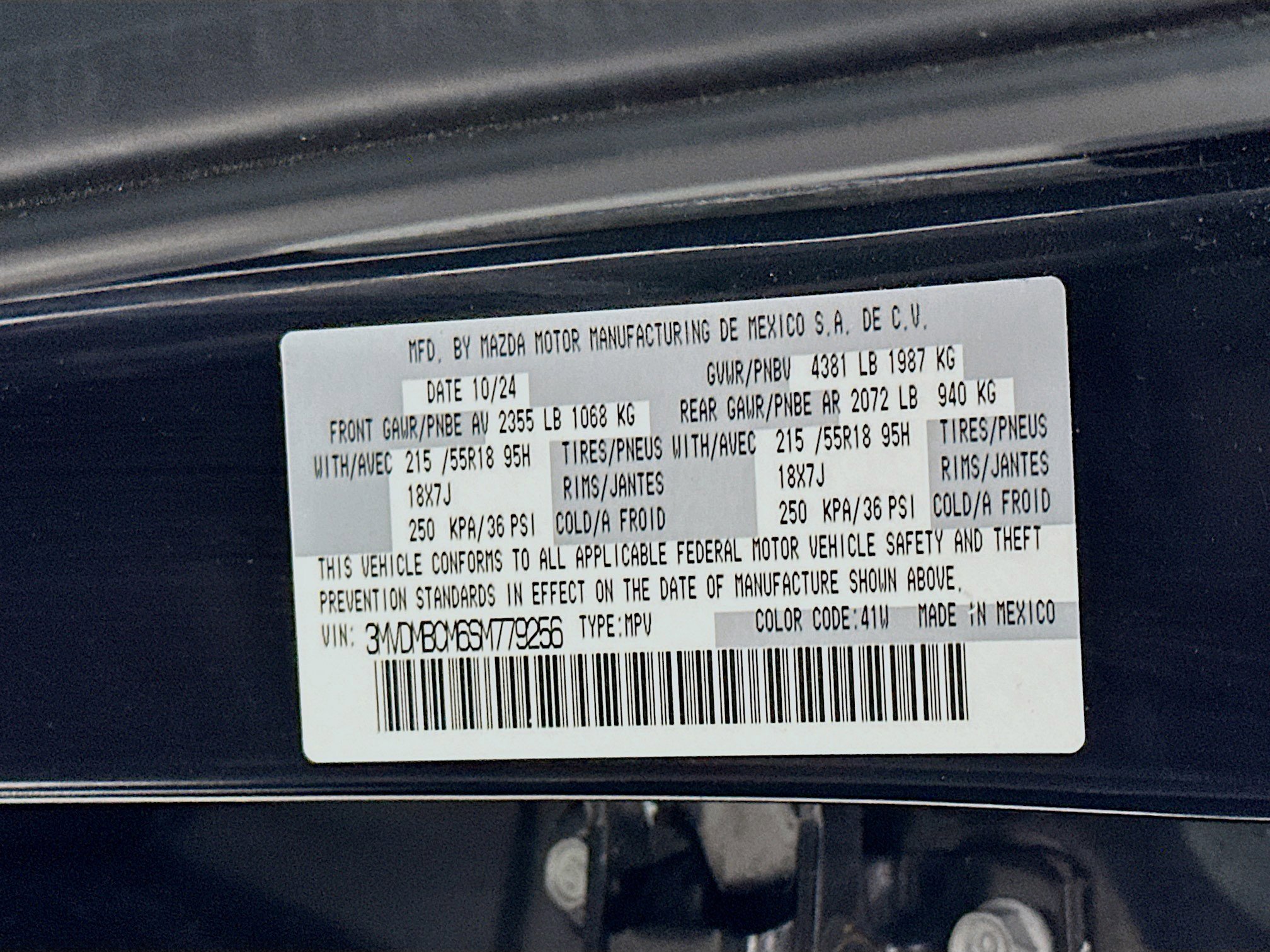 Used 2025 MAZDA CX-30 AWD 2.5 S w/ Preferred Package image 12